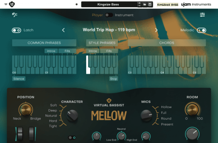 Reason RE UJAM Virtual Bassist Mellow v1.0.0 WiN